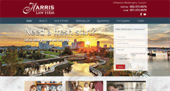 Desktop Screenshot of harrislegalfirm.com